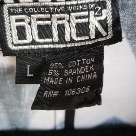 Berek Black & White Floral Jacket Large - Picture 4 of 8